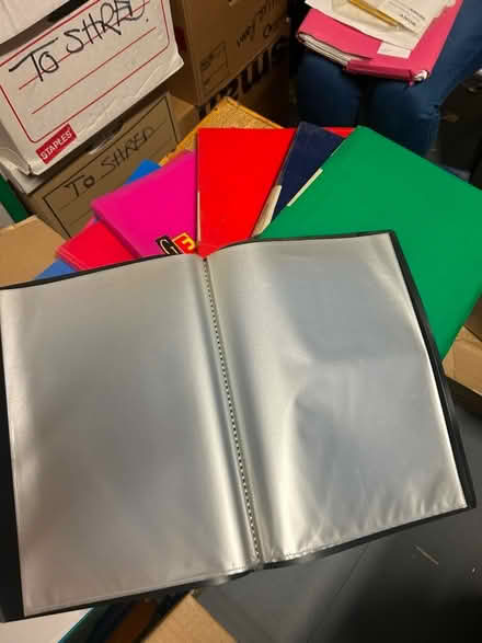 Photo of free clear wallet books x 9 (Kennington SE11) #1