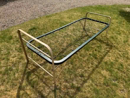 Photo of free Single bed - folds flat (Little Bookham KT23) #2