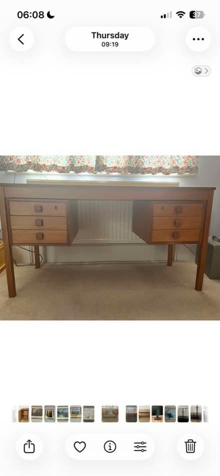 Photo of free Desk with 6 small drawers (Bell Bar AL9) #1