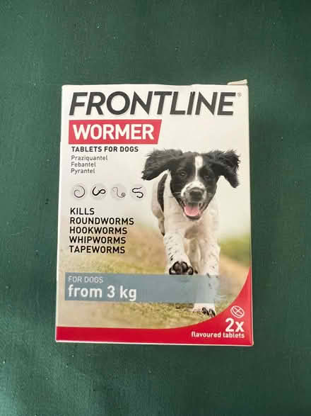 Photo of free Frontline dog worming tablets (Fobbing SS17) #1