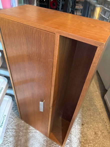 Photo of free Solid oak cabinet (Ferndown BH22) #4