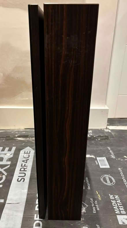 Photo of free Mirrored bathroom wall cabinet – dark oak look – W55 × H60 × (Lavender Hill SW11) #4