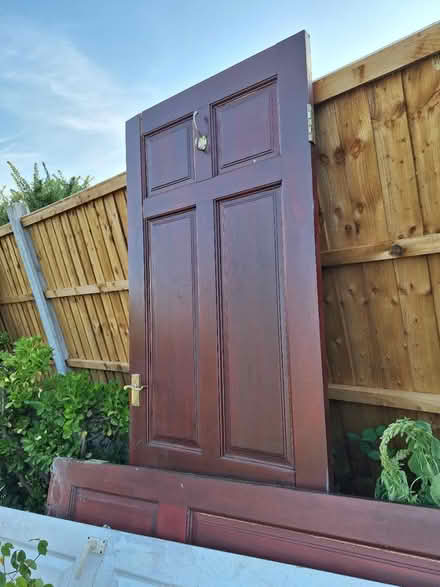 Photo of free Wooden doors (Ashgrove Road IG3) #1