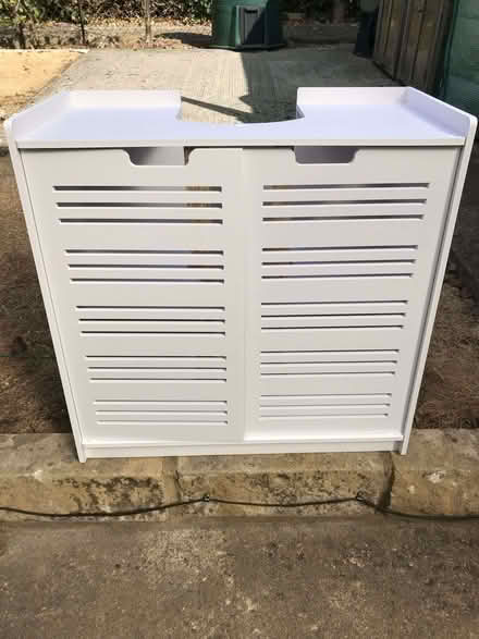 Photo of free Bathroom undersink cupboard (Minster Lovell OX29) #1