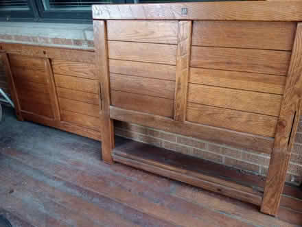 Photo of free wood twin bed (55th & Main, Downers Grove) #1