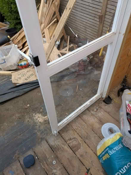 Photo of free Timber and perspex double doors (Godalming) #2