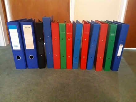 Photo of free A4 ring binders and A4 lever arch folders (Kidlington OX5) #1