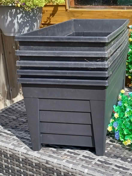 Photo of free 5 planter troughs (Wellington Telford) #1