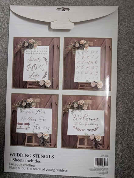 Photo of free Wedding stencils- unused (SL6 Maidenhead) #2