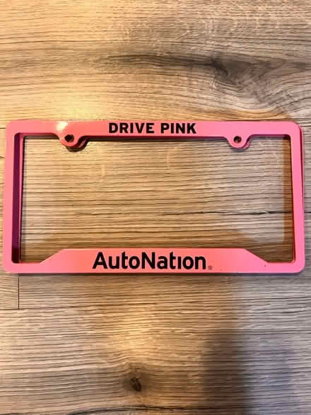 Photo of free Drive Pink license plate frames (60015) #1