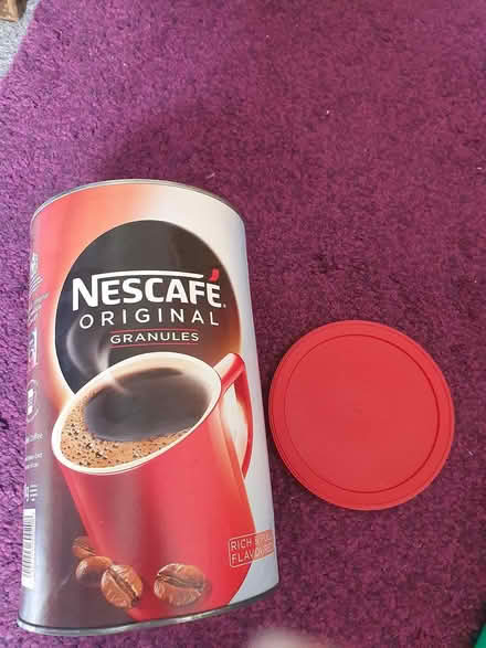 Photo of free 2 Empty Nescafe 1kg cardboard Tin (SOUTHAMPTON so18) #3