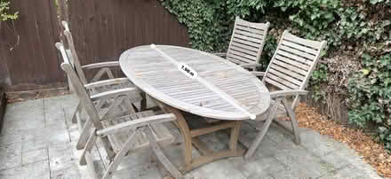 Photo of free Garden table and chairs (Weeke SO22) #1