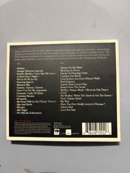Photo of free James Last CD (Westbury Wilts BA13) #2
