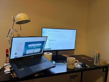 Photo of free Black desk (W5 2RE) #1