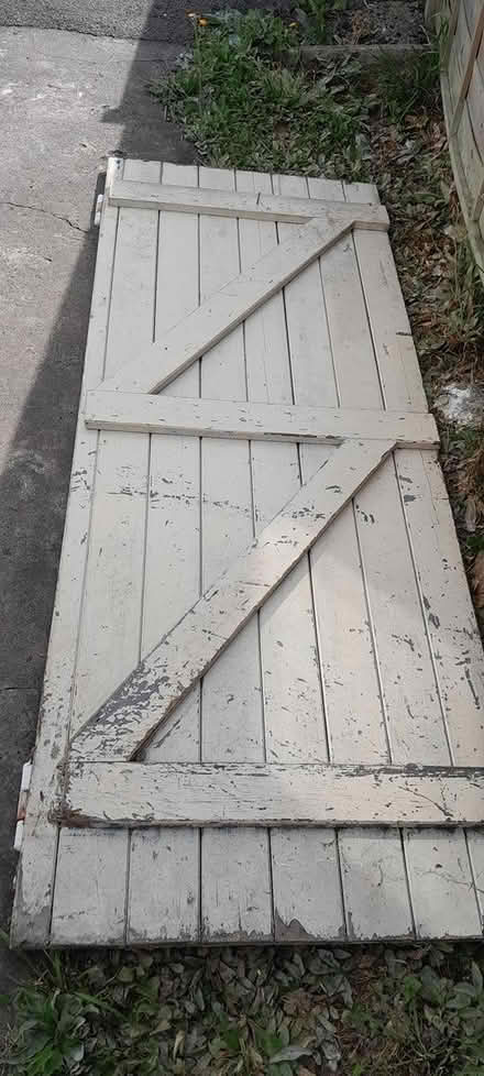 Photo of free Old wooden door (Southmead Bristol) #2