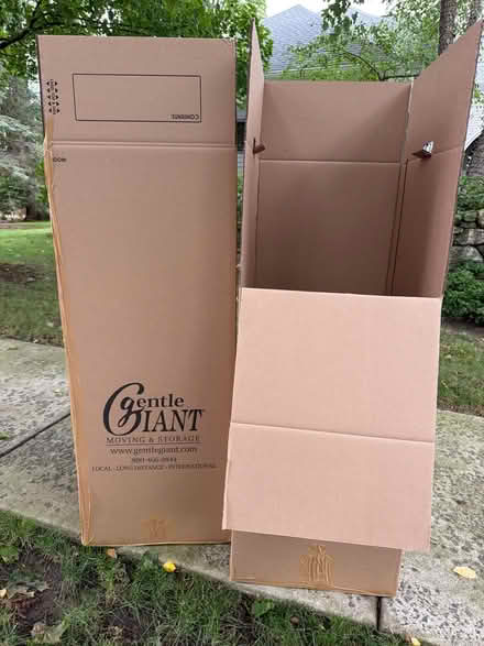 Photo of free 5 Garment moving boxes (Lexington) #1