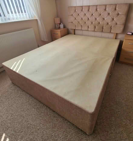 Photo of free King size bed base with headboard (Nottingham NG8) #1