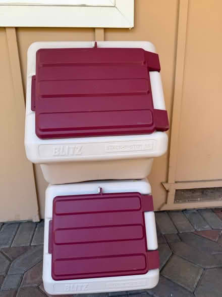 Photo of free kibble bins (Wolf / Maria Sunnyvale) #1
