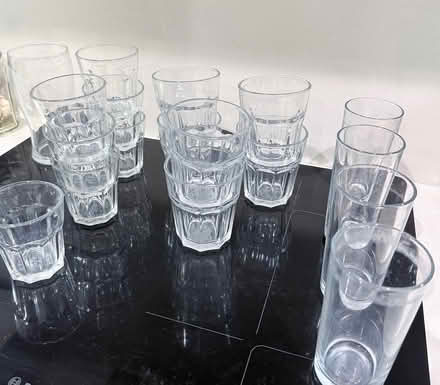 Photo of free Water glasses (Sevenoaks, nr Station TN13) #1