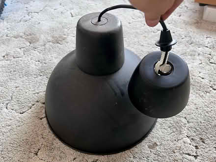 Photo of free Ikea Black Ceiling Light (Eastbourne BN21) #1