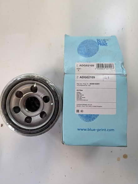 Photo of free New oil filter (Castlepoint BH8) #1