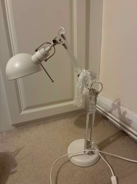 Photo of free IKEA White Table Lamp (W5 2RE) #1