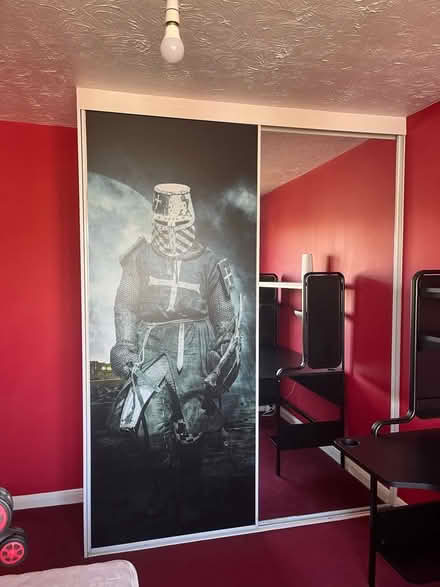 Photo of free Large mirror wardrobe doors (Whitwick LE67) #1