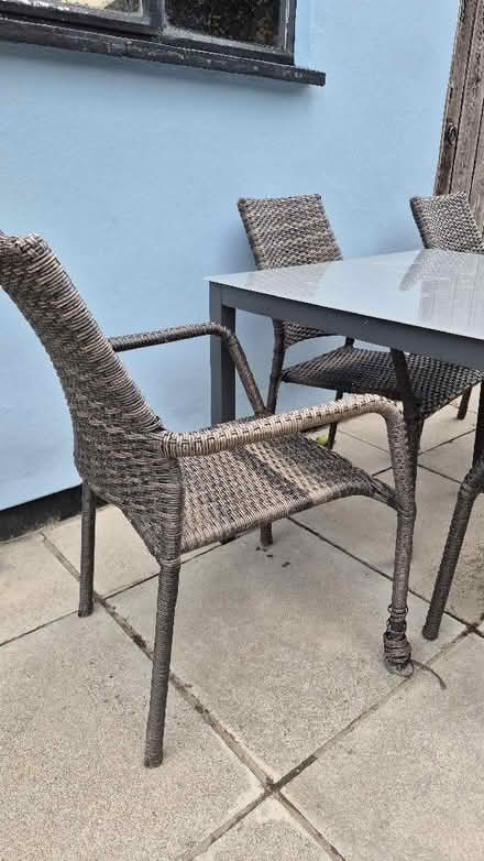 Photo of free Garden table and chairs (Worle BS22) #3
