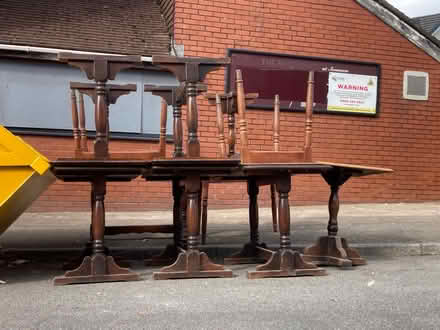 Photo of free Solid wooden tables (Brynmill, Swansea, SA2) #1