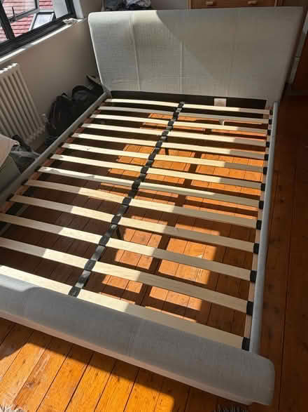 Photo of free King sized bed frame (Bushey WD23) #1