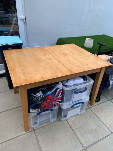 Photo of free Dining Table (KT17 - Stoneleigh) #1