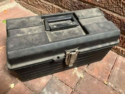 Photo of free Old toolbox with tools (Brickhill MK41) #2