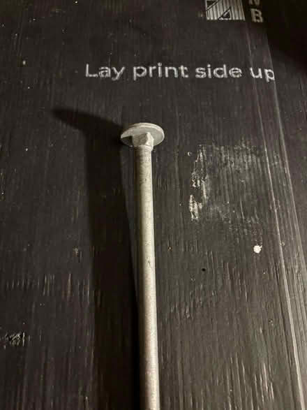 Photo of free Steel coach bolt / carriage bolt (Lavender Hill SW11) #2