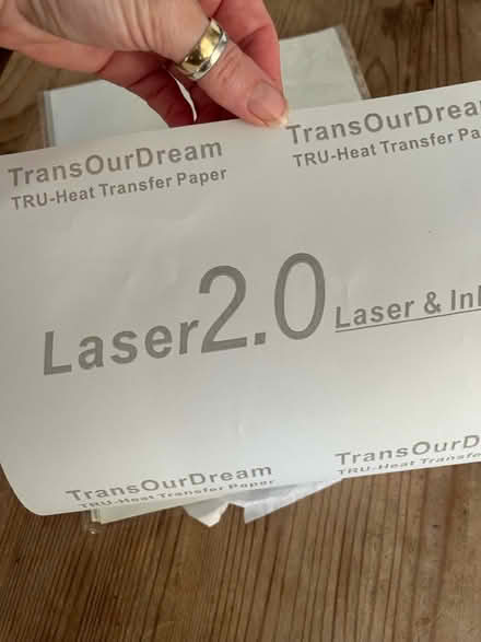 Photo of free Laser Inkjet Home Printing Fabric (Mitcham CR4) #3