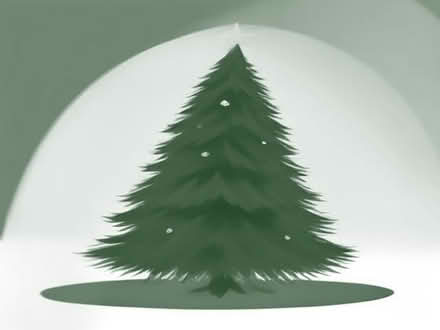 Photo of free Tall Faux Christmas tree-7 or 8ft (Dibden SO45) #1