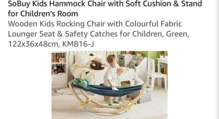 Photo of free Kids hammock rocker sensory (Bethnal Green E2) #2