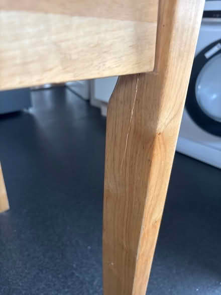 Photo of free Solid wooden table (Stonebridge NW10) #2