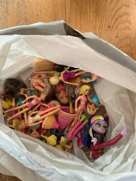 Photo of free Little bag of small dolls (Burgess Hill RH15) #1