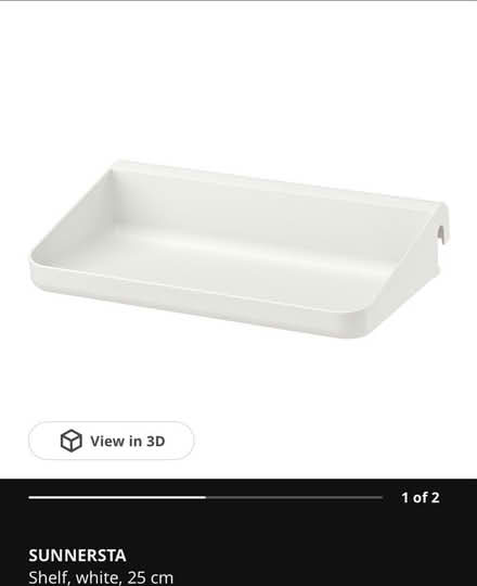 Photo of free Ikea hanging tray and clips with the wall rails x 2 (Upper Clapton E5) #1