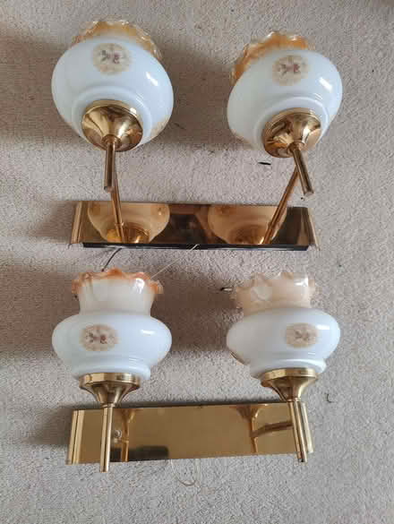 Photo of free Double Wall Lights (Dedworth SL4) #1