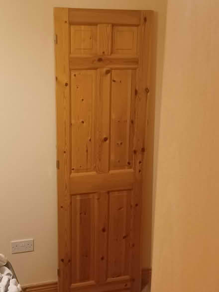 Photo of free Narrow 60cm solid wood door (Castletroy, Limerick) #1