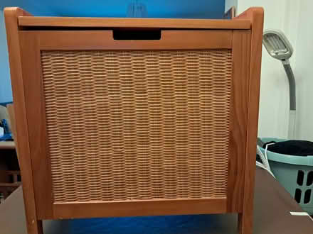 Photo of free Wicker/wooden Storage box (Rugeley WS15) #2