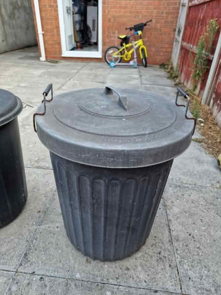 Photo of free two black containers / bins (Sparkhill B11) #2
