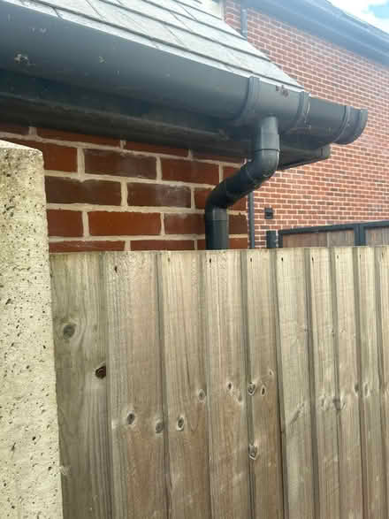Photo of Guttering for shed (Warwick CV34 Emscote Rd) #1