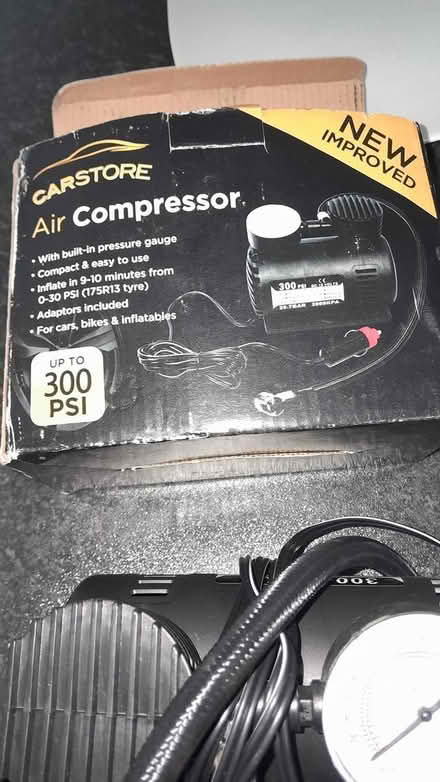 Photo of free Tyre inflator, new for cars bikes (Livingston EH54) #1