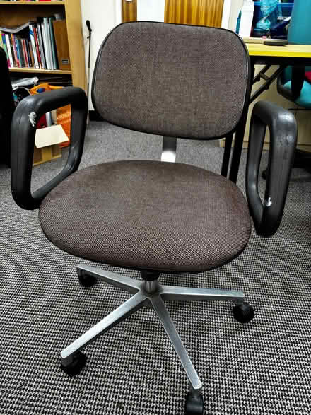 Photo of free Office chair on castors (South Wootton PE30) #1