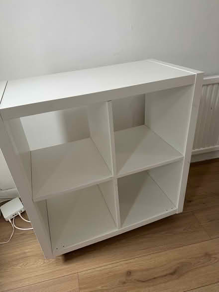 Photo of free IKEA 4 cubes Kallax with wheels (Fleetville AL4) #1