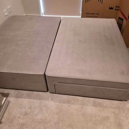 Photo of free Queen? Platform bed with Dormeo mattress (West Byfleet KT14) #1