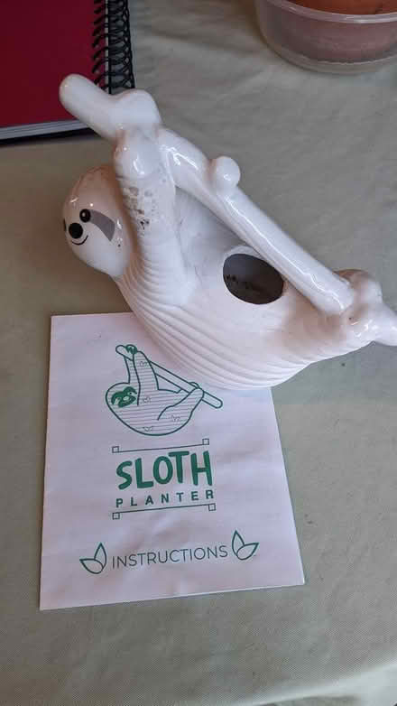Photo of free Mini Sloth planter (west side of Horsham RH12) #1