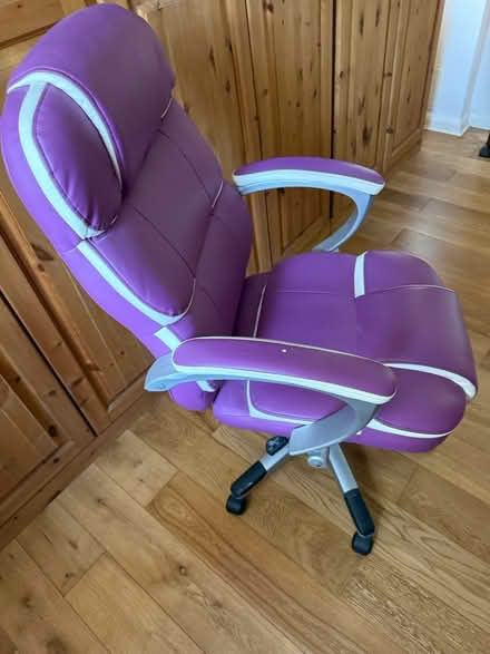 Photo of free Purple Computer chair (New Brighton CH45) #4